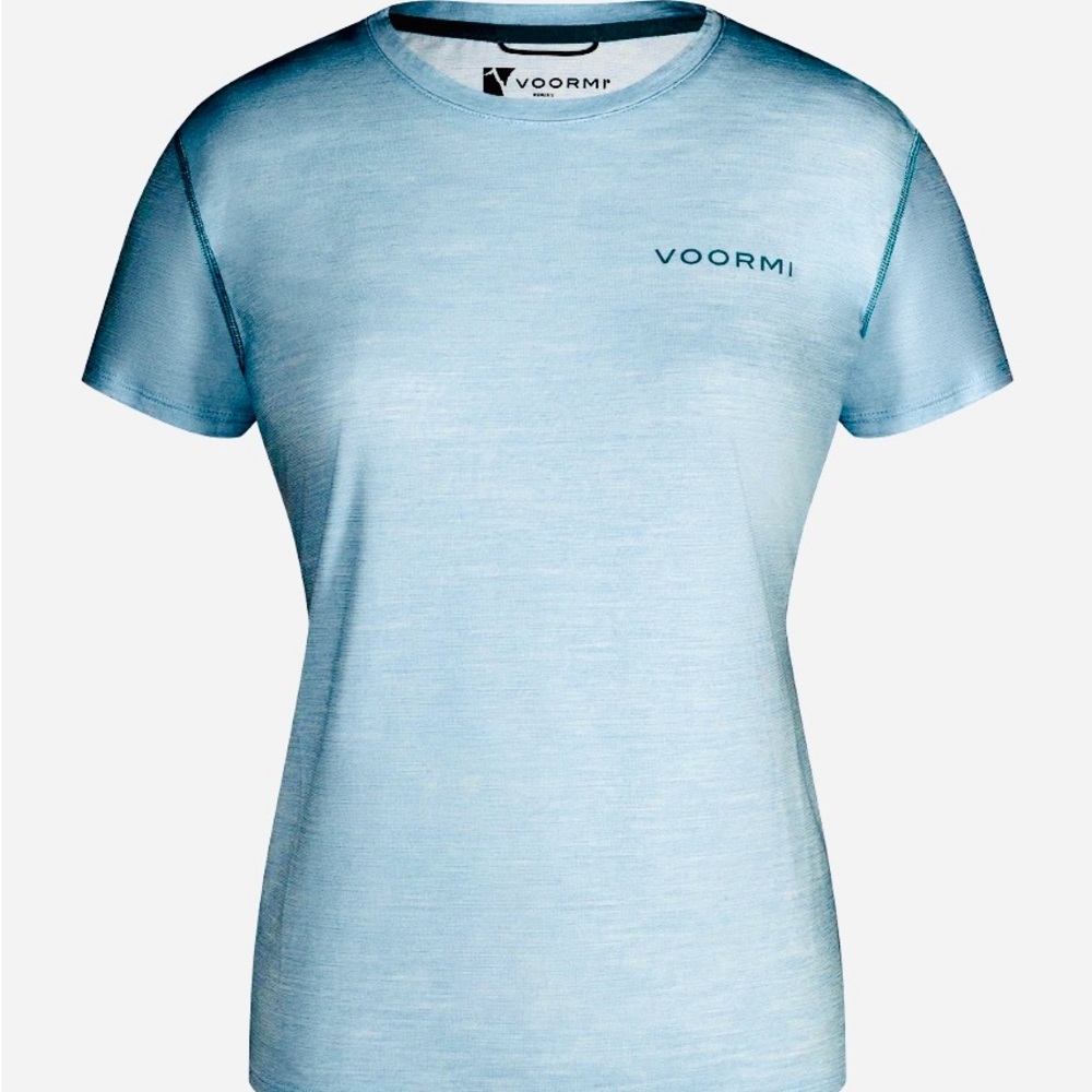 NWT VOORMI Short Sleeve Tshirt Size L Color Tourmaline